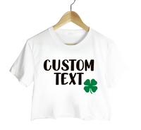 T-Shirt with Custom Phrase or Word