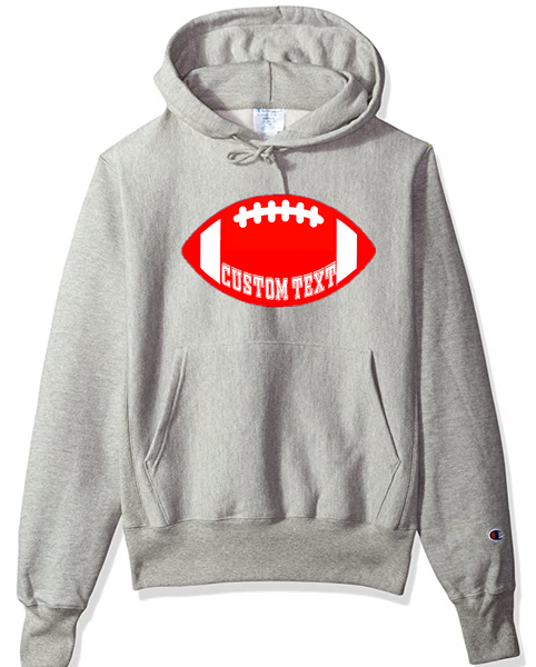 Champion Hoodie with Football