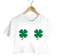 T-Shirt with 2 Clovers