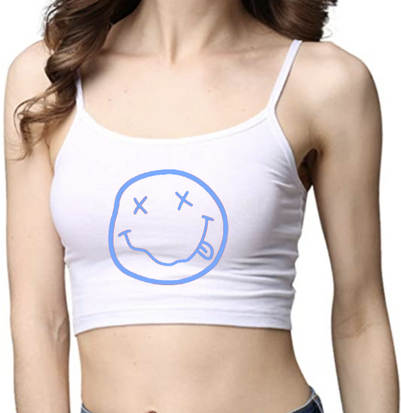 Dripped Smiley Face Tank