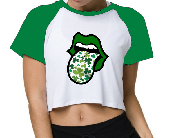 Baseball Tee with St. Patty's Tongue