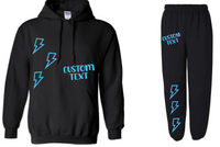 Cozy Hoodie Set with Lightning Bolts