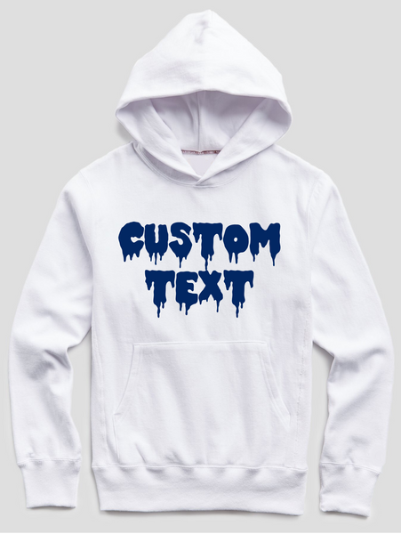 Custom discount drip hoodie