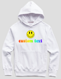 Smiley spirit wear made of heavy  50% cotton, 50% poly for comfort and durability.  Gildan brand  Add your custom text at checkout   