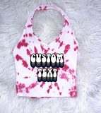 Tie Dye Halter Top