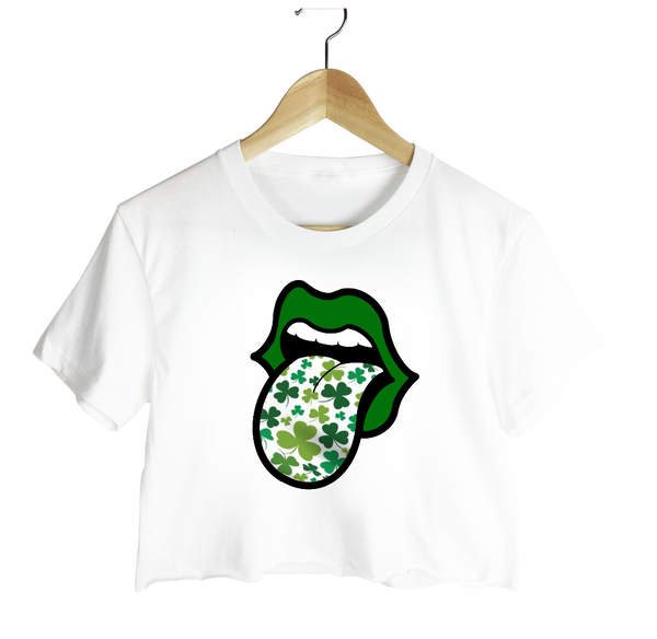 T-Shirt with St. Patty's Tongue