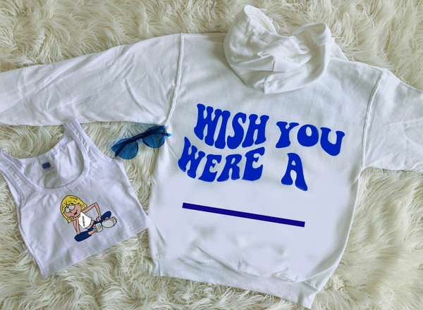 Bundle w Wish Hoodie, Lizzie Tank, & Glasses w Logo