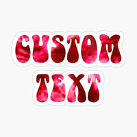 Groovy Tie Dye Sticker